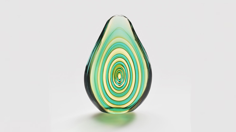 Valva Siderale Verde- Seguso Vetri d'Arte - Flavio Poli, 1952
