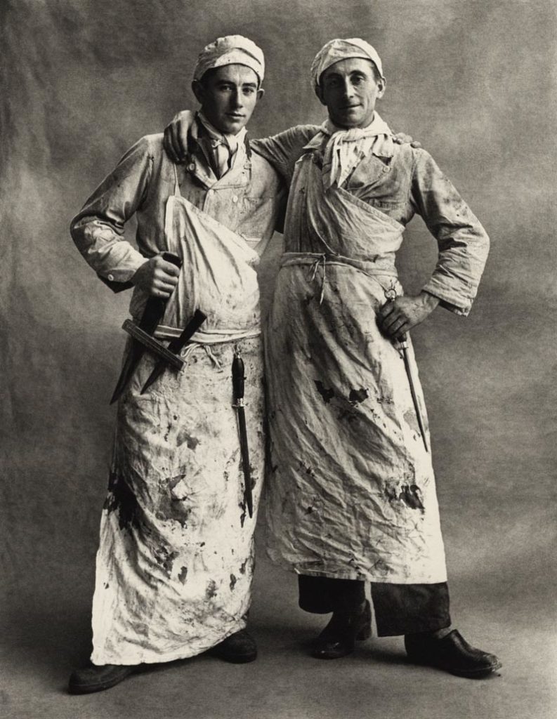 IRVING PENN Les Garçons bouchers, Paris 1950 © Condé Nast