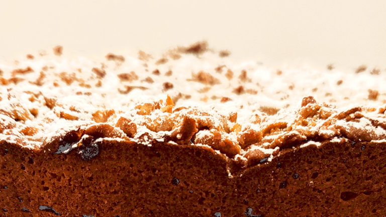 crostata di mele con crumble speziato