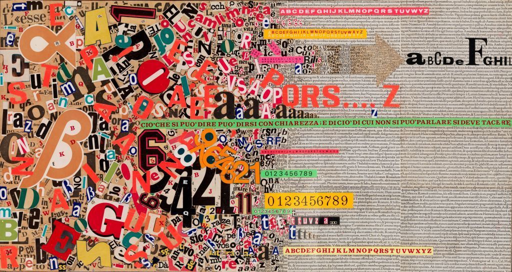 Corrado D’Ottavi, Ciò che si può dire, 1974 Museion, Collezione/Sammlung/Collection Archivio di Nuova Scrittura. Foto: Nicola Eccher