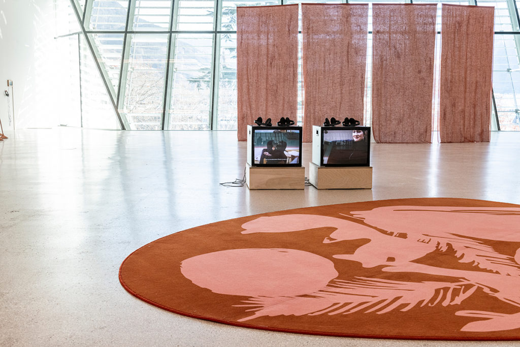 Mercedes Azpilicueta, Bestiario de Lengüitas, exhibition view, Museion 2020. Foto Luca Meneghel 