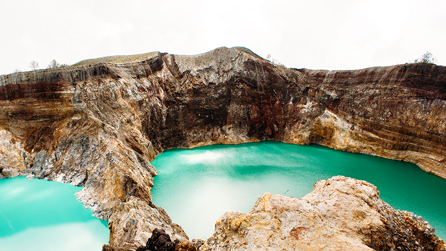 Kelimutu National Park, Isola di Flores, Indonesia