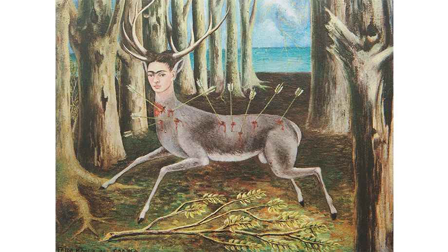 Frida Kahlo Il cervo ferito, 1946 Olio su masonite 22,4 x 30 cm Collezione privata Riproduzione formato Modlight © Banco de México Diego Rivera & Frida Kahlo Museums Trust, México D.F.
