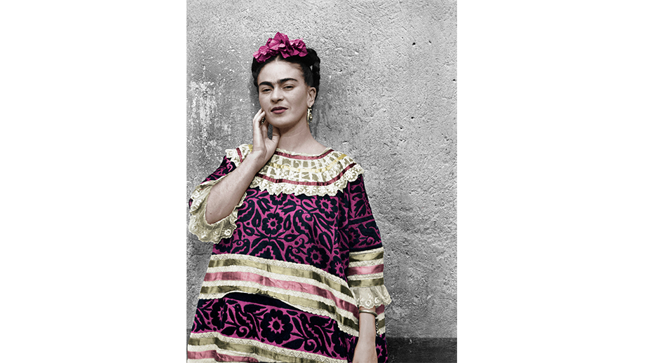 Leo Matiz Frida Kahlo Coyoacàn, Città del Messico, 1944 Fotografia a colori © Fondazione Leo Matiz