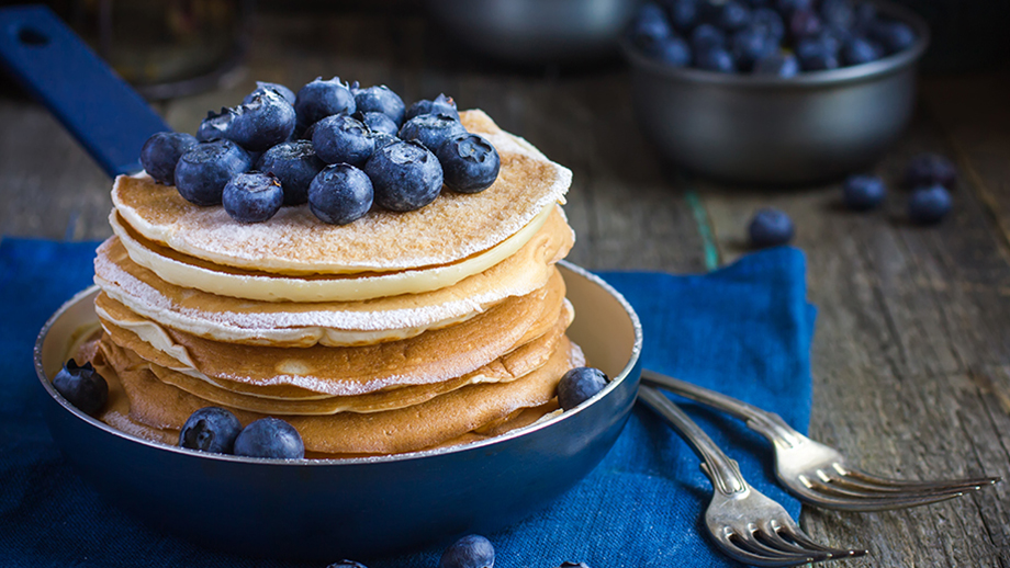 lapper pancakes norvegesi ai mirtilli