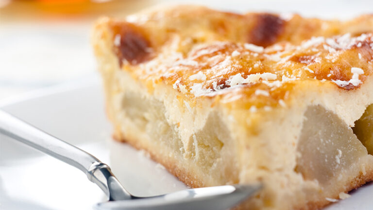 torta di mele burrosa