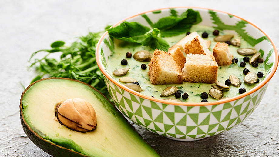zuppa di avocado