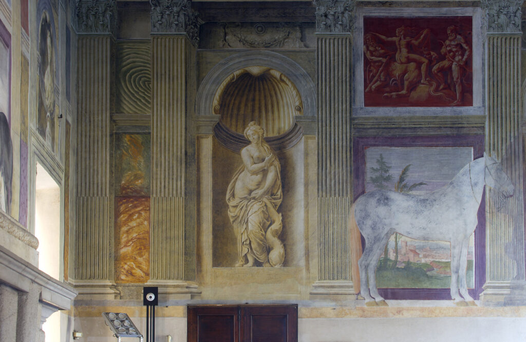 Giulio Romano e allievi Venere Marina Sala dei Cavalli 1525-1526 affresco Mantova, Palazzo Te Foto: Gian Maria Pontiroli v© Fondazione Palazzo Te