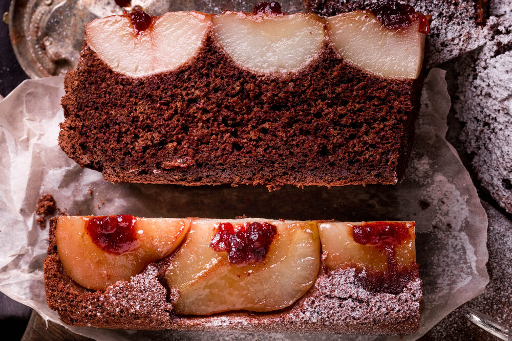 torta rovesciata pere cioccolato