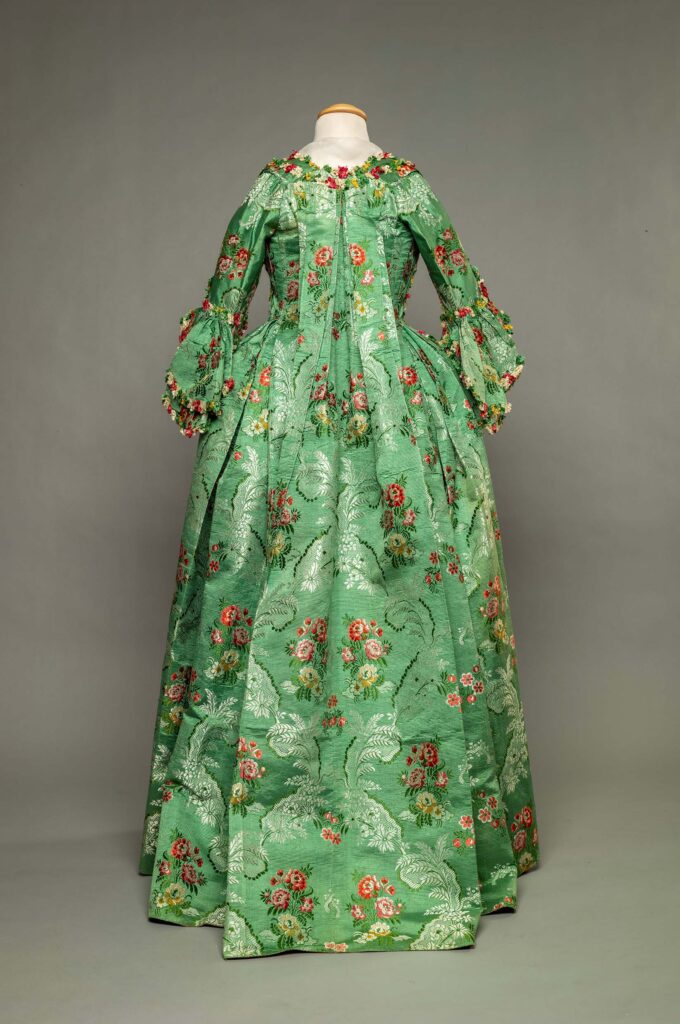 Mostra Settecento - robe a la-francaise 1770-ca_