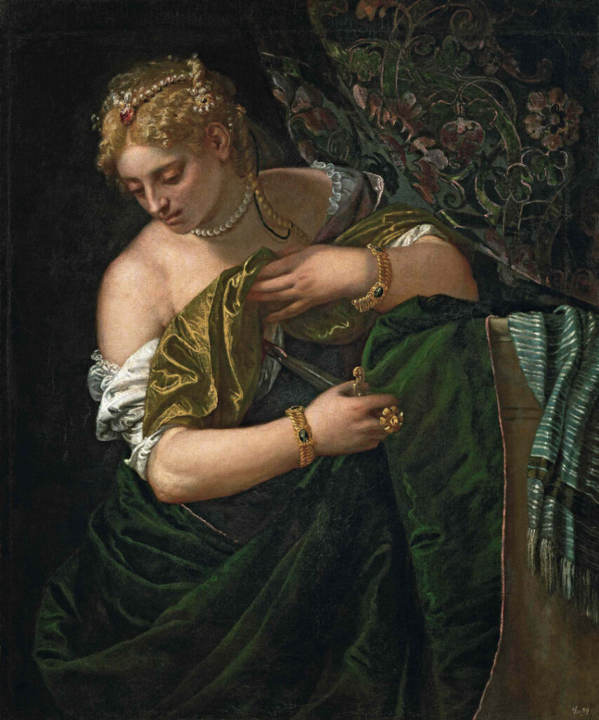 PAOLO VERONESE Lucrezia, 1580-1583 circa Olio su tela, 109,5x90,5 cm Vienna, Kunsthistorisches Museum
