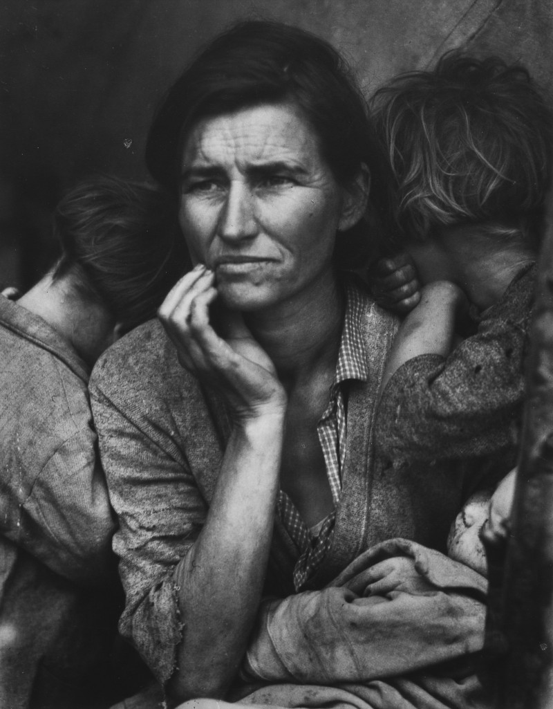 DOROTHEA LANGE Madre migrante, 1936