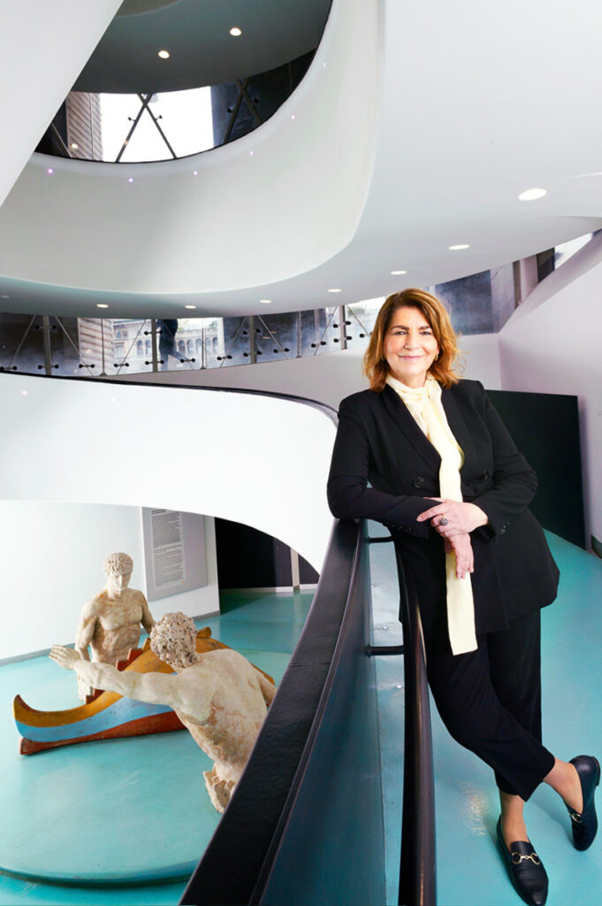Anna Maria Montaldo, già direttrice dell'Area Polo Arte Moderna e Contemporanea Comune di Milano © Gerald Bruneau